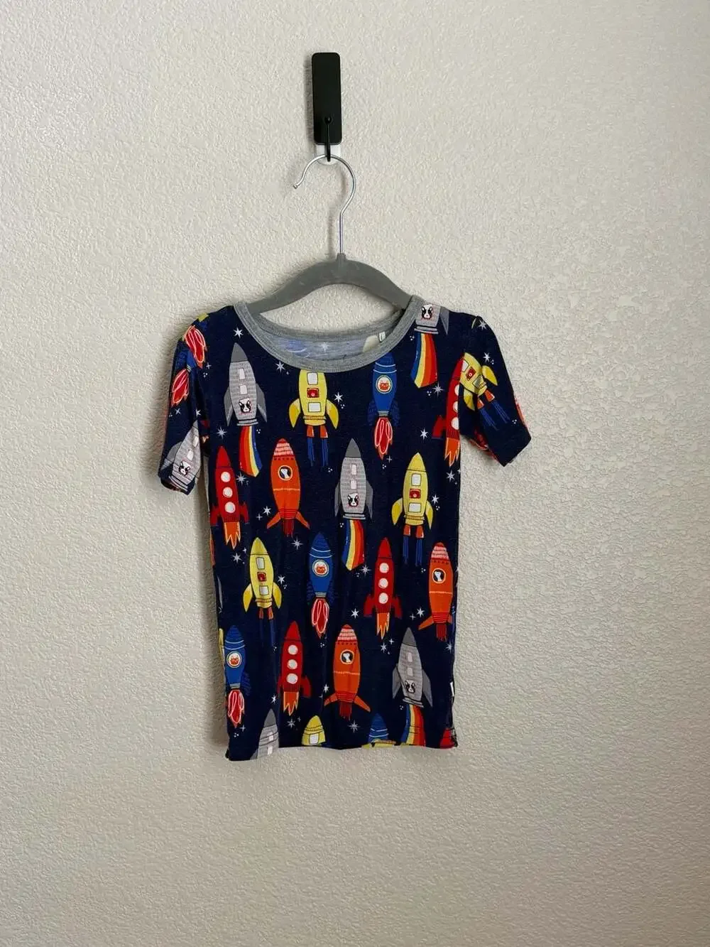 Little Sleepies Rocket Ship Two-Piece Pajama Set 4T